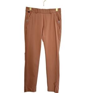 KJUS Women Ice Light 7/8 Treggings Slim Fit Women 38/M Slim Fit Pink Golf Pant